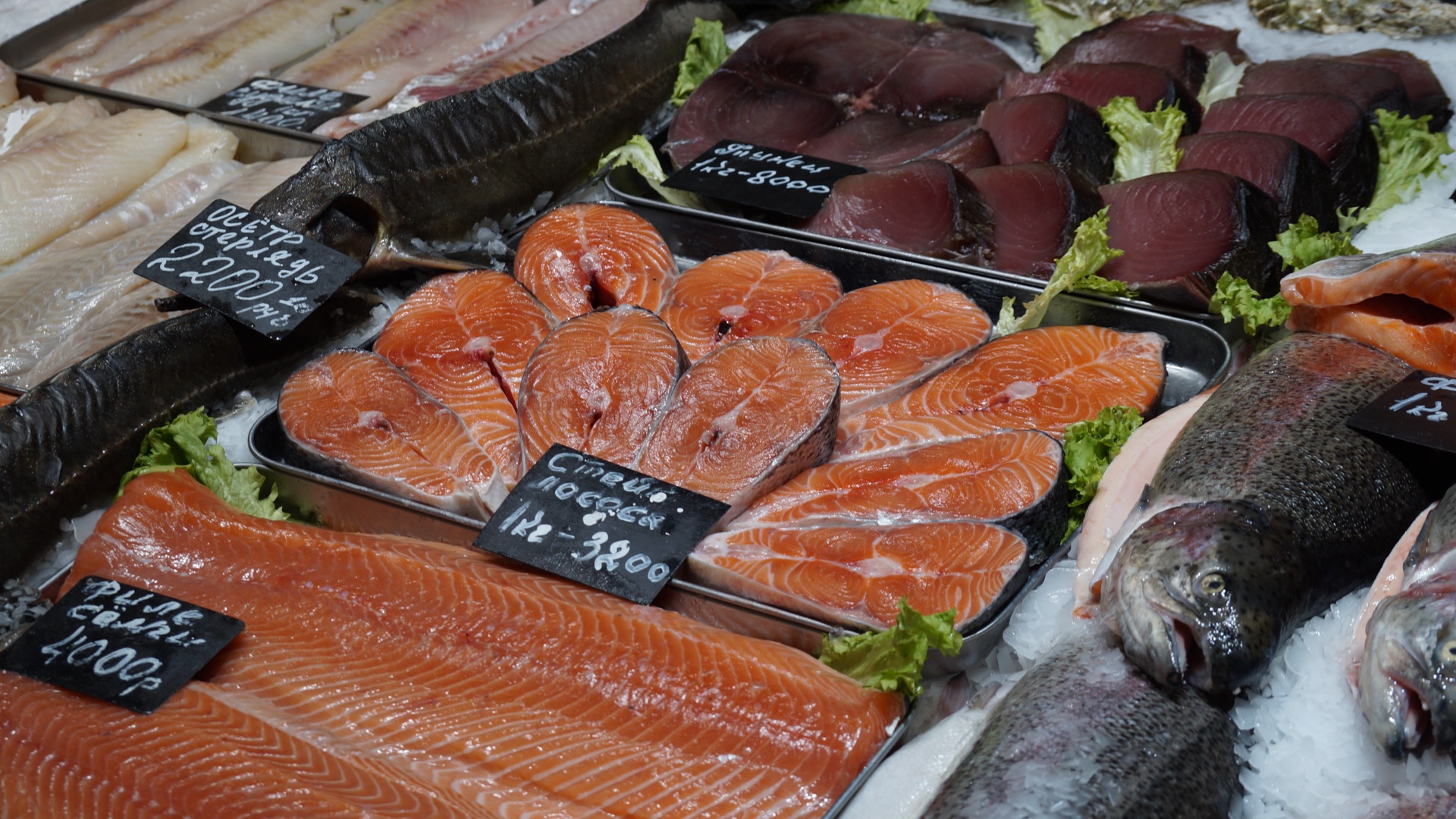 Рыба и морепродукты для рецептов